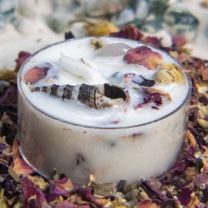 Self Love Spell Tealight Candle for wholesale by Callen Dark Arts