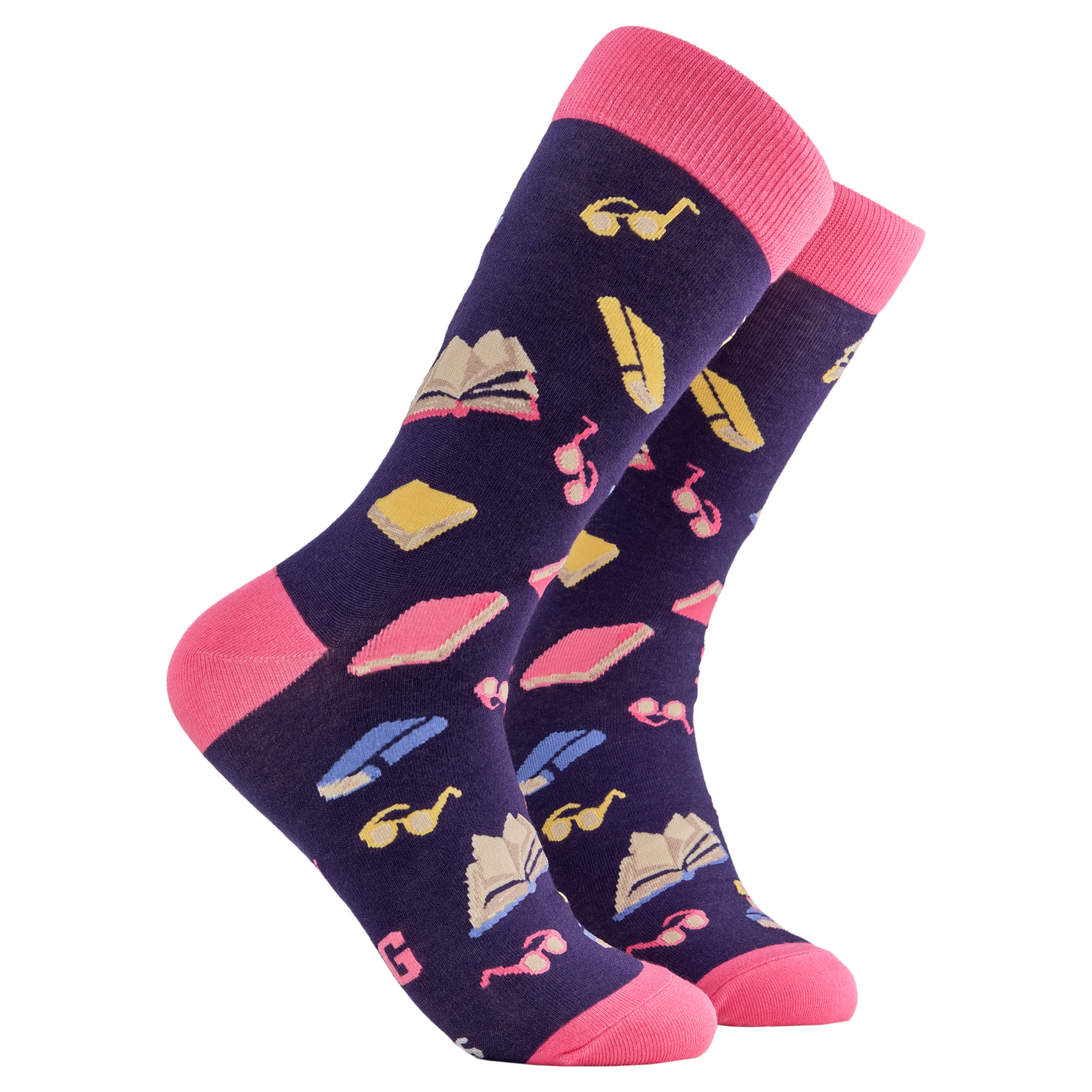 Socktopus - Wholesale Socks - Unisex - Reading Socks - Shelf Control0