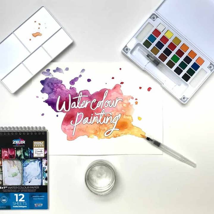 Zieler – wholesale Sketchbook/sketchpad – A3 Watercolour Paper Gummed Pad