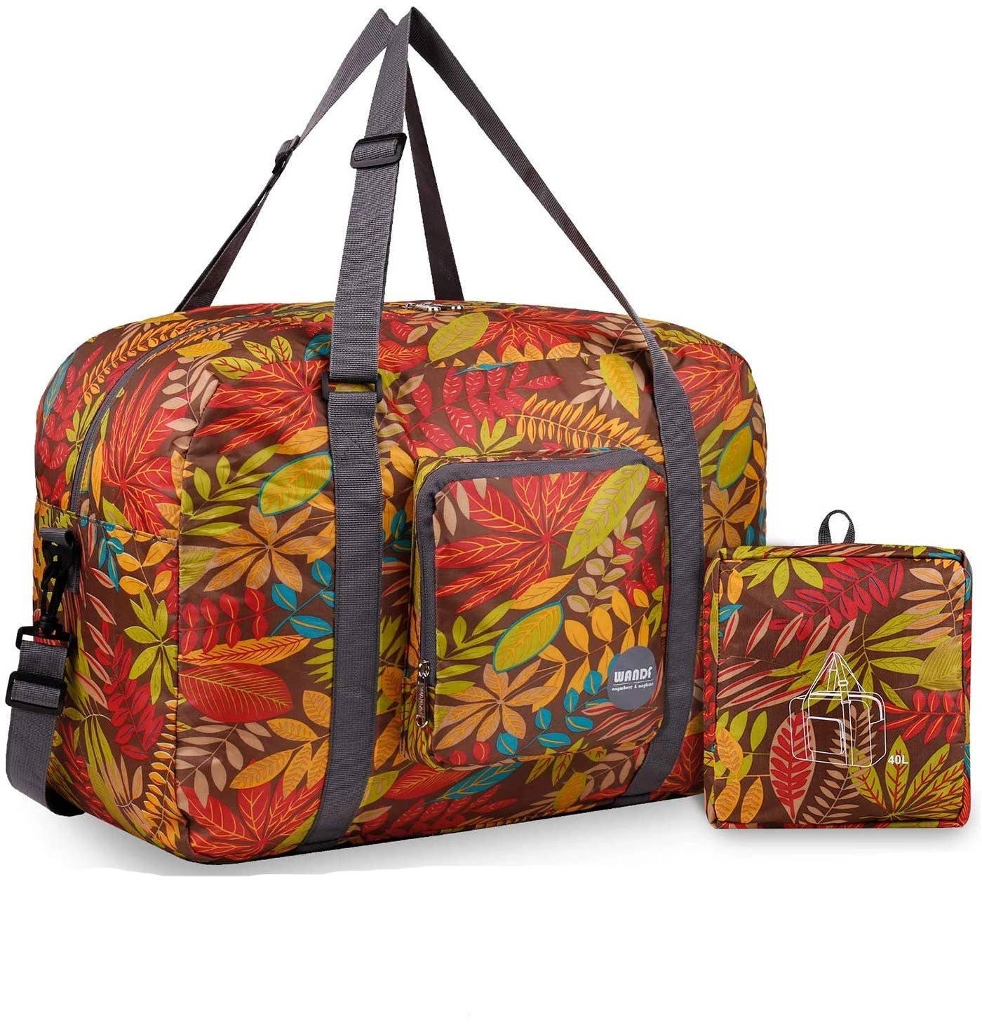 wandf - Wholesale Weekender Bag - Unisex - 40L Travel Duffel Bag Nylon Carry on Weekender Overnight6