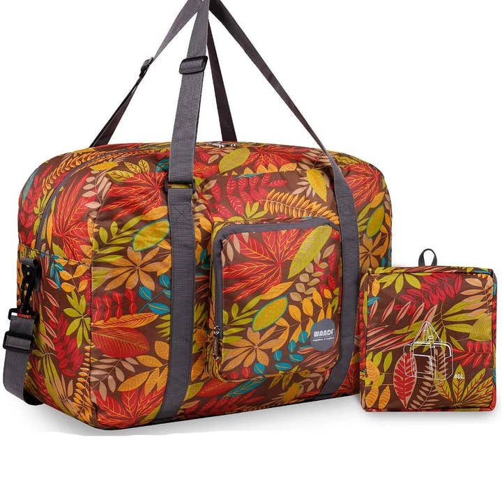 wandf - Wholesale Weekender Bag - Unisex - 40L Travel Duffel Bag Nylon Carry on Weekender Overnight6