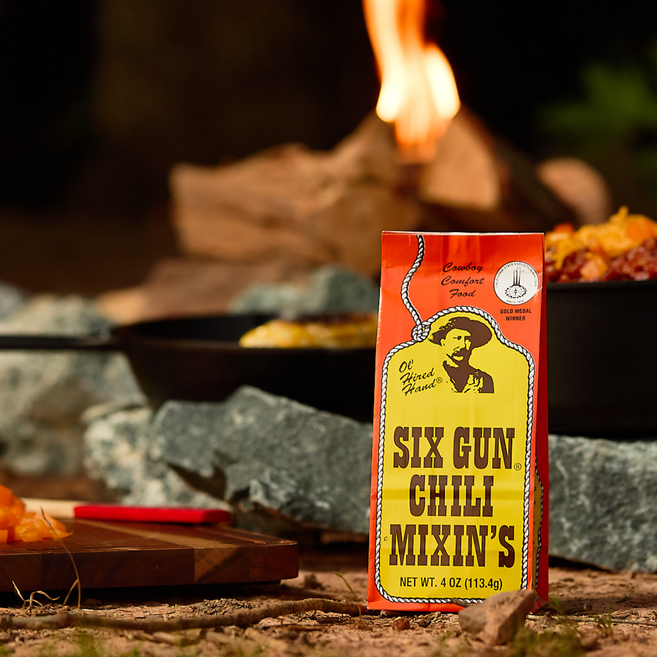 Six Gun Chili - Vente Mélanges d'épices séchées - Six Gun Chili Mixin's – Assaisonnement pour Chili Texan Primé3