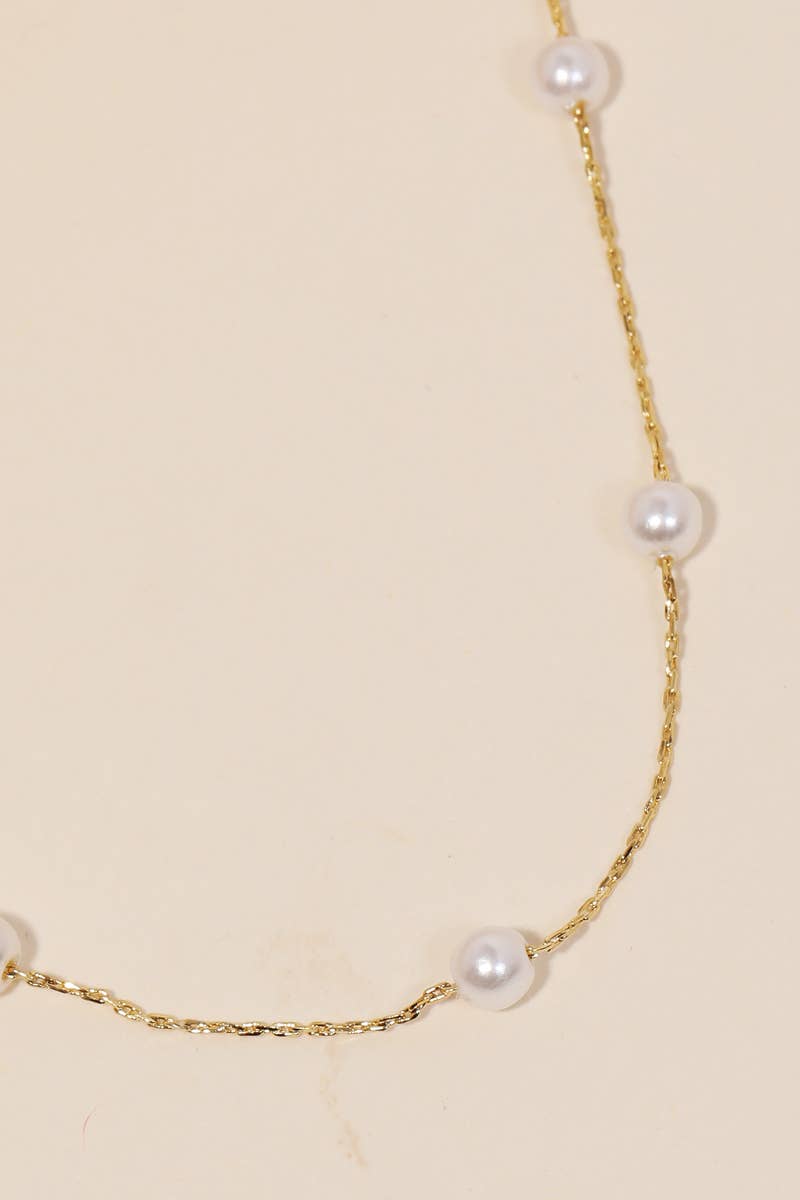 Anarchy Street - Vente Collier de perles - Chaîne à cinq perles en forme de station1