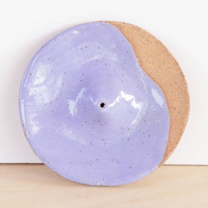 Ceramic Incense Holder - flow for wholesale by Nightshift Ceramics