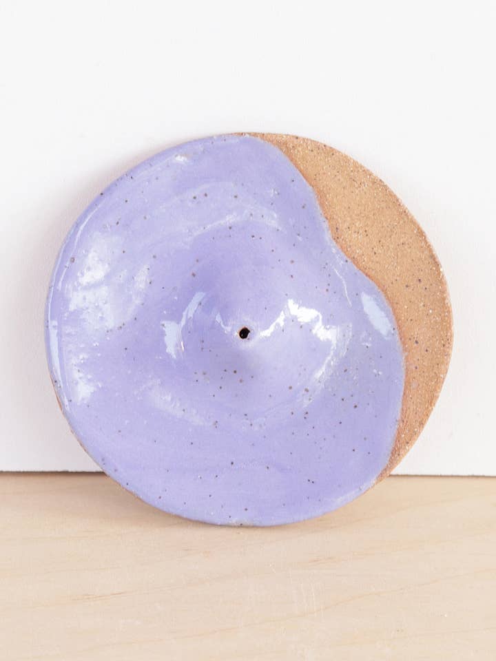Ceramic Incense Holder - flow for wholesale by Nightshift Ceramics