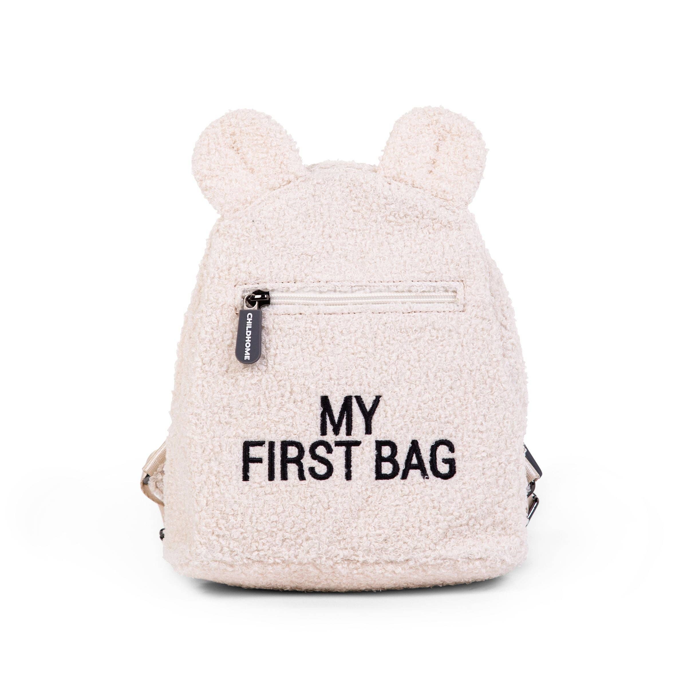 Childhome - Vente Sac à dos – enfant - MON PREMIER SAC TEDDY ÉCRU8