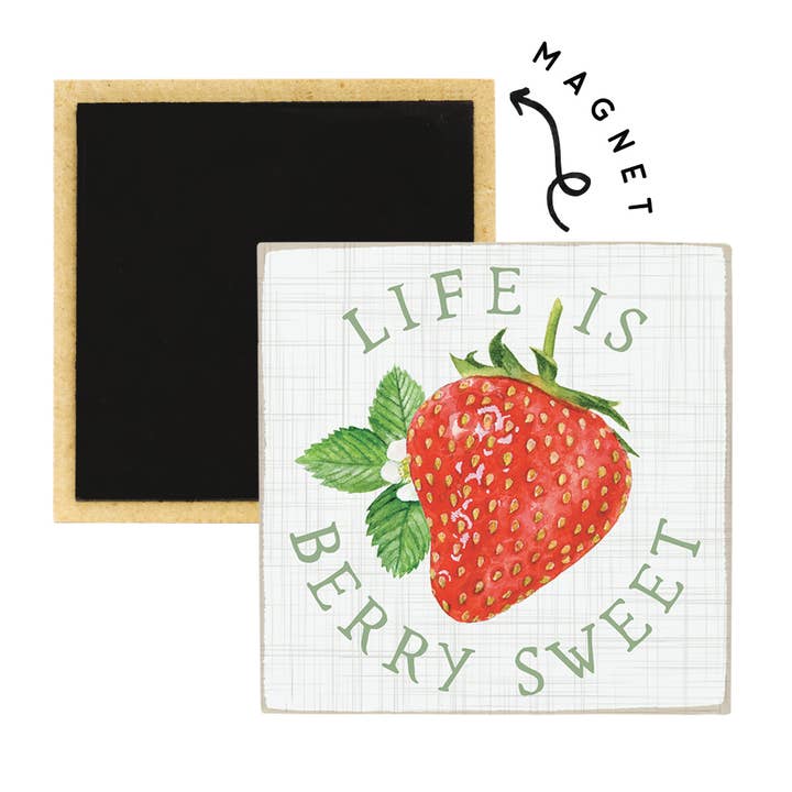 Berry Sweet - Square Magnets for wholesale by Sincere Surroundings