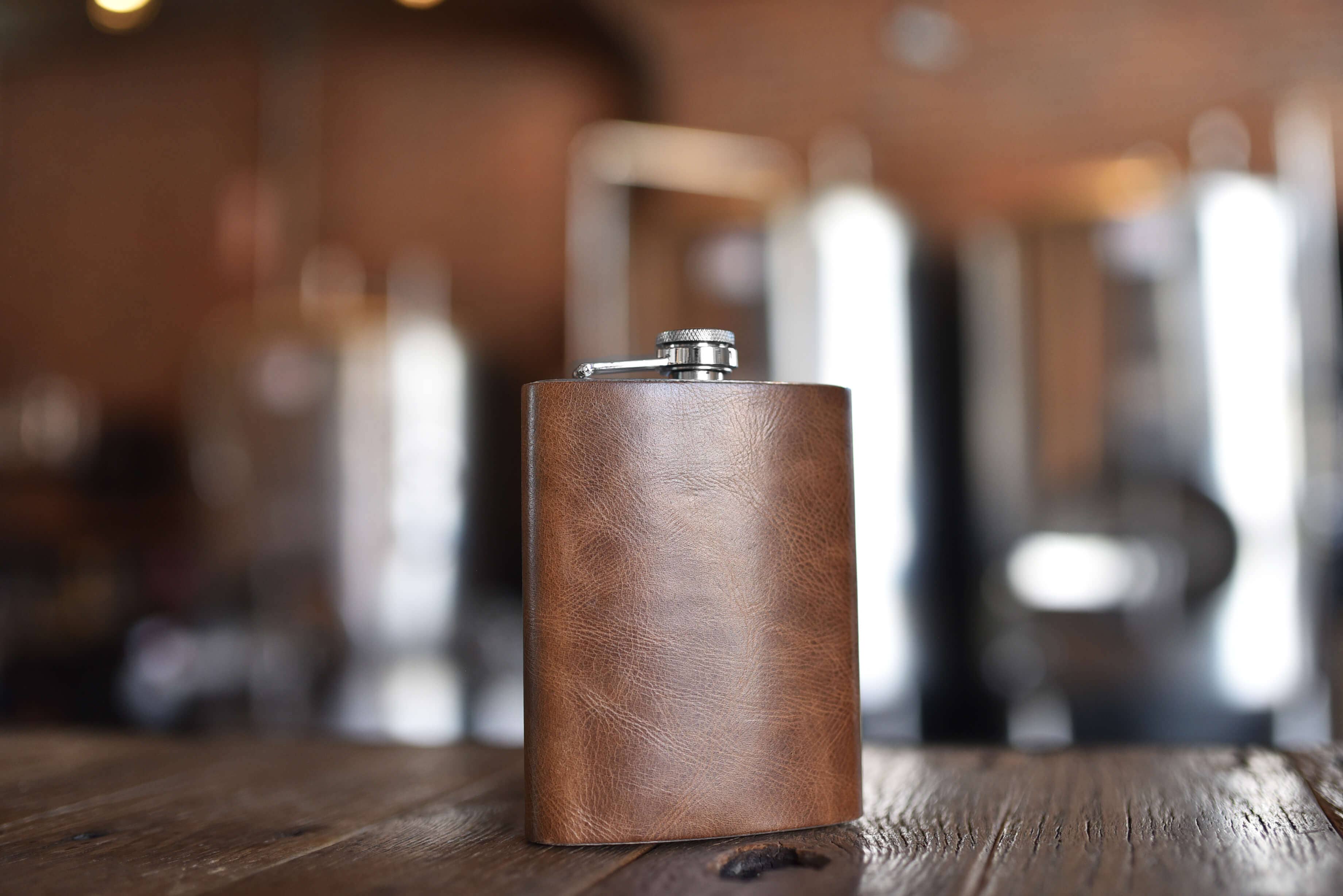 Kiko Leather - Wholesale Flask - Leather Flask6