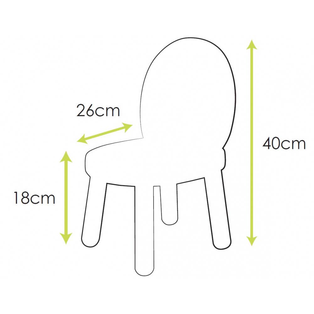 Pioupiou et Merveilles - Wholesale Chair - Kids - Children's Table and Chairs Set Cloud White 1-4 years4
