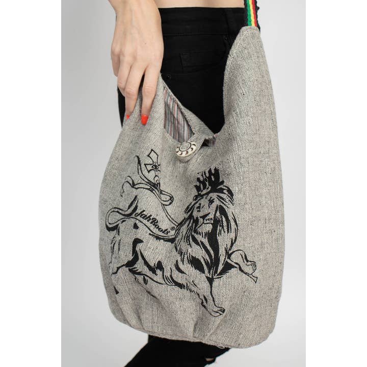 Lakhays Collection Inc. - Wholesale Shoulder Bag - Women's - Lion Of Judah Rasta Shoulder Bag