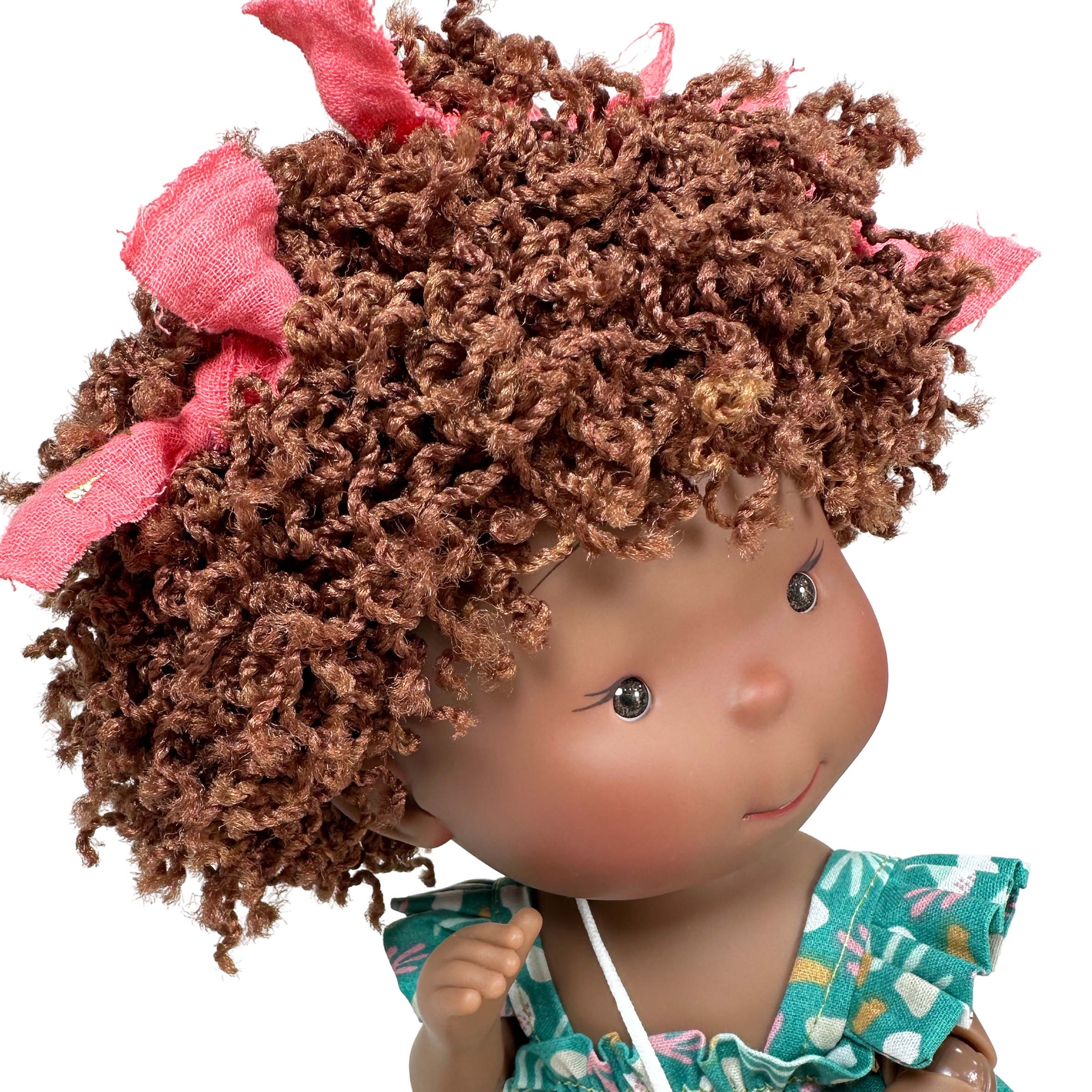 Nines Artesanals d'Onil Dolls - Vente Poupée – enfant - Poupée PIPPA MULATA printemps en vinyle, 30 cm, corps régulier ou articulé9