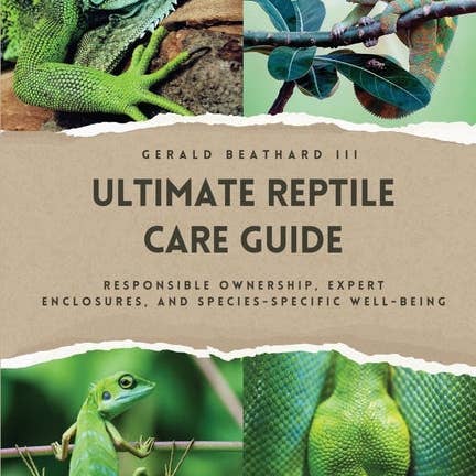 Books by splitShops - Wholesale Pet Book - The Ultimate Reptile Care Guide: Responsible Ownership, Expert Enclosures, And Species-Specific Well-being - Paperback