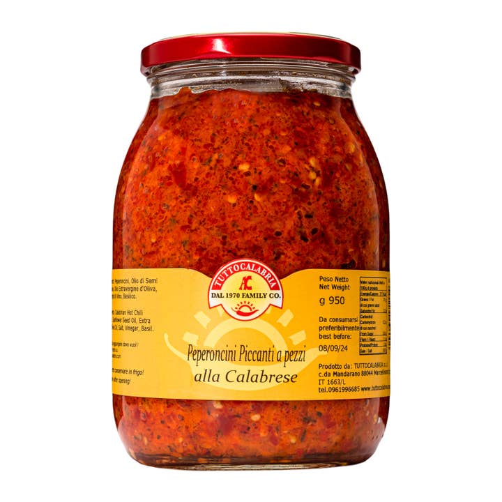 TuttoCalabria – Engroshandel Peber/peberkorn – Calabrian Piced Chili Pepper, alsidig og krydret