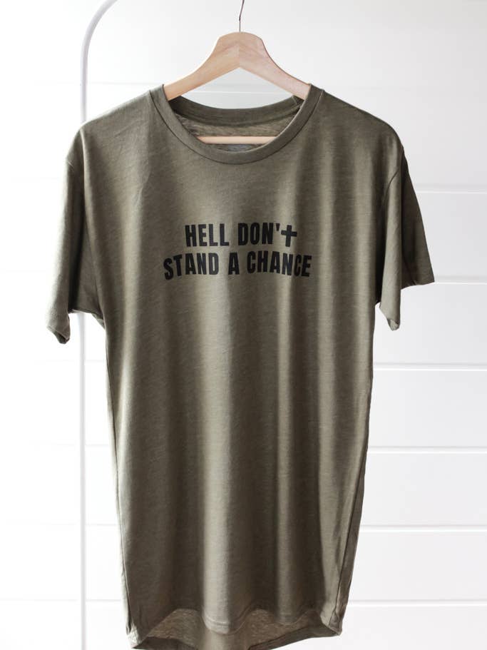 Maglietta Watchmen Hell Don't Stand A Chance per la vendita all'ingrosso da parte di Crowned Free