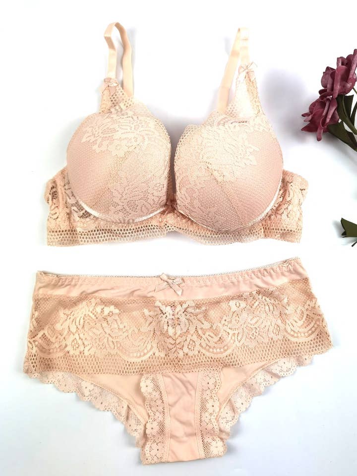 Belle Com'Elle - Wholesale Lingerie Set – women's - Cup C Bra and Panty Set/AZ160156