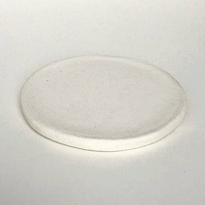 White Ceramic Small Plate for wholesale by Spalted Home