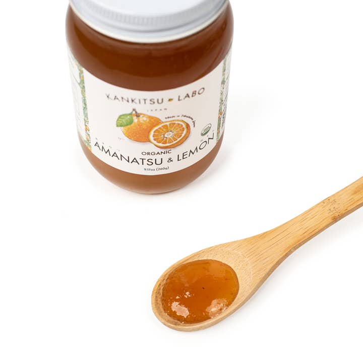 KANKITSU LABO - Wholesale Jam/Jelly - Organic Amanatsu & Lemon Jam | あまなつ&れもん | 9.17 oz2