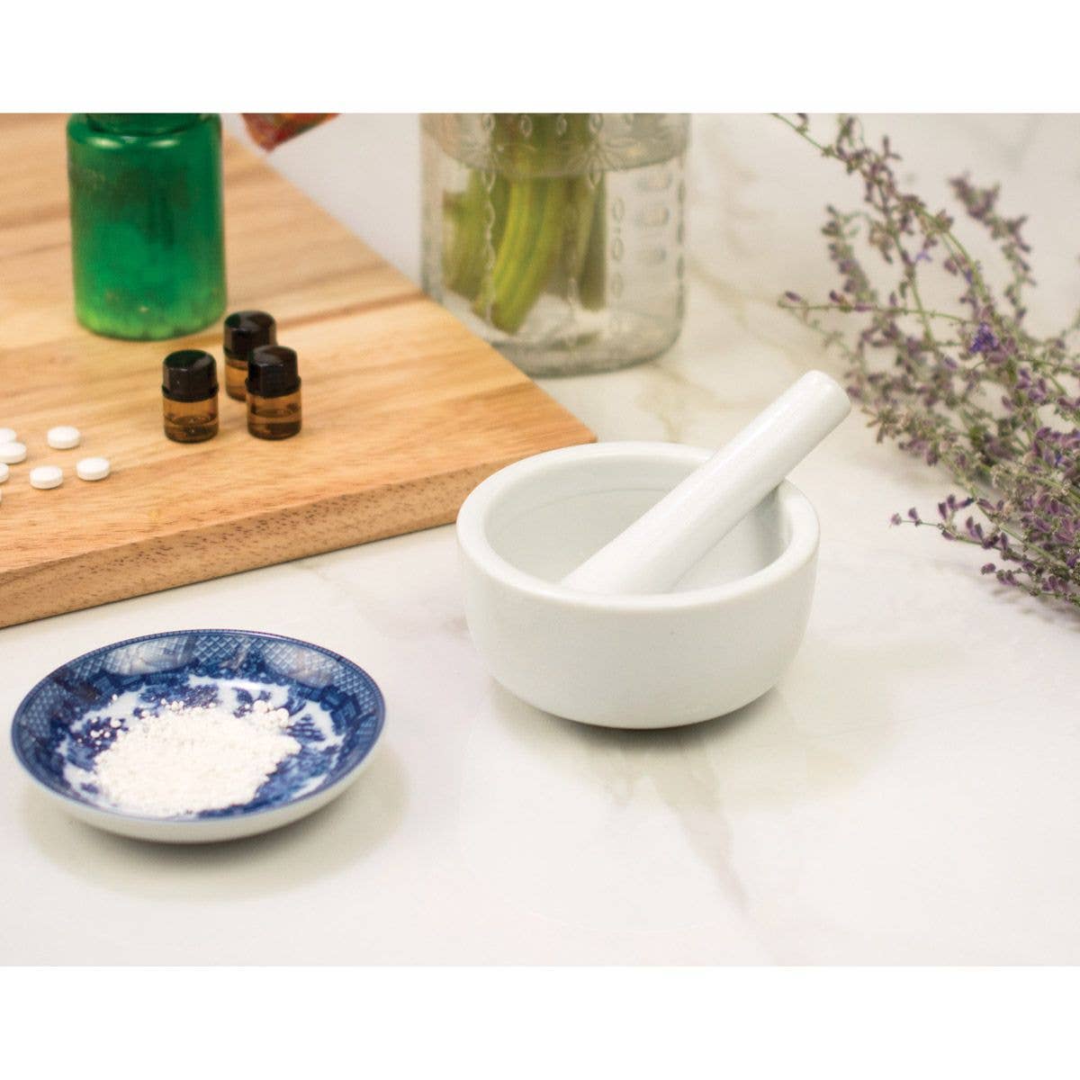 HIC - Harold Import Co. - Wholesale Kitchen Tool/Gadget - HIC Kitchen Mortar And Pestle, 3.5in3