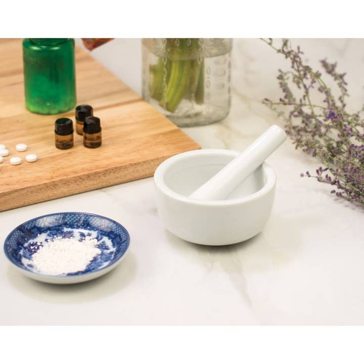 HIC - Harold Import Co. - Wholesale Kitchen Tool/Gadget - HIC Kitchen Mortar And Pestle, 3.5in3