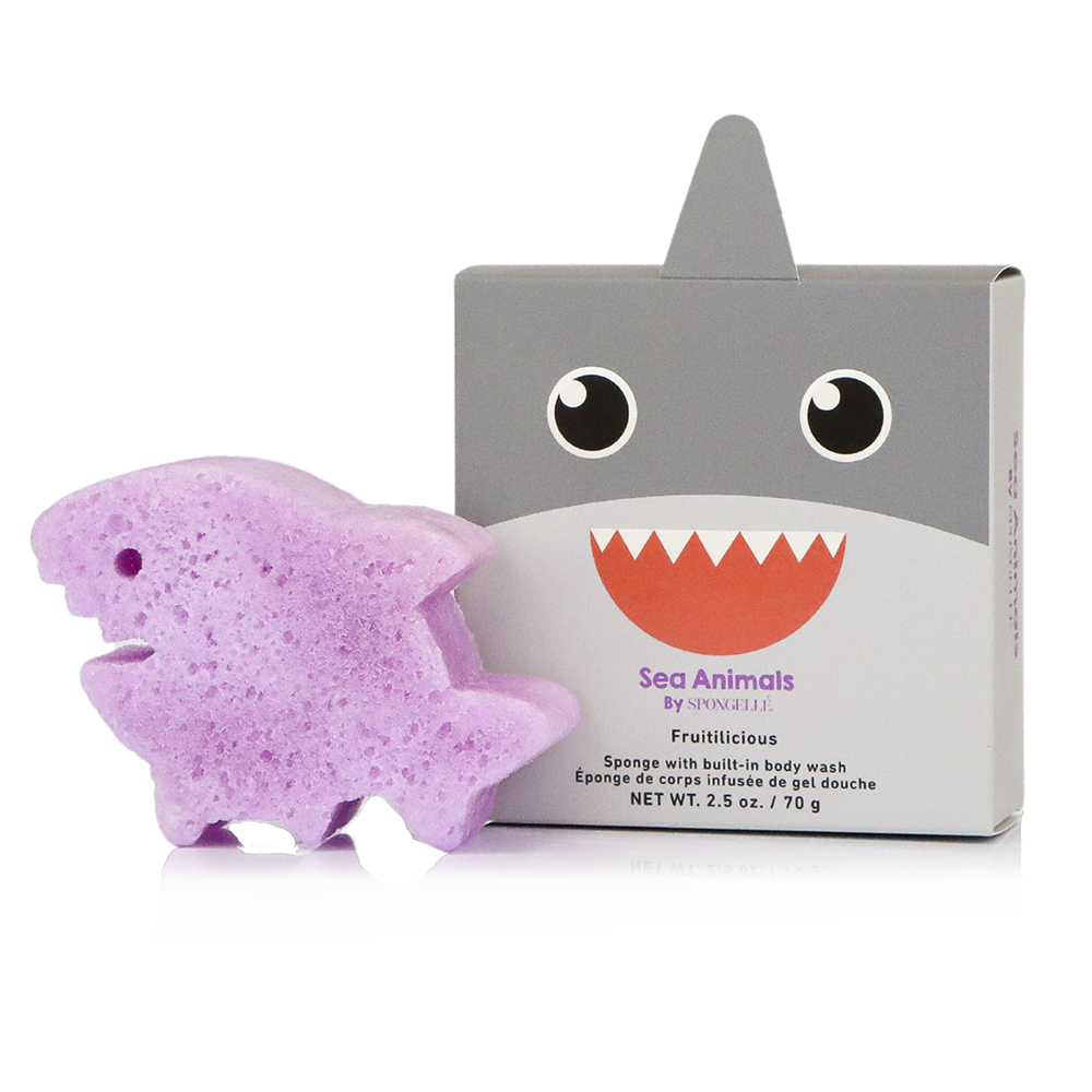 Spongellé | Christmas 2025 | Stocking Stuffers | Gifts - Wholesale Sponge - Kids & Baby - Sea Animals Assorted Sponge Pack for Kids & Baby3