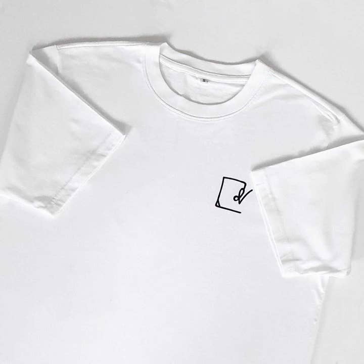 Hangman White Tee for wholesale by DOUBLE VISIÓN