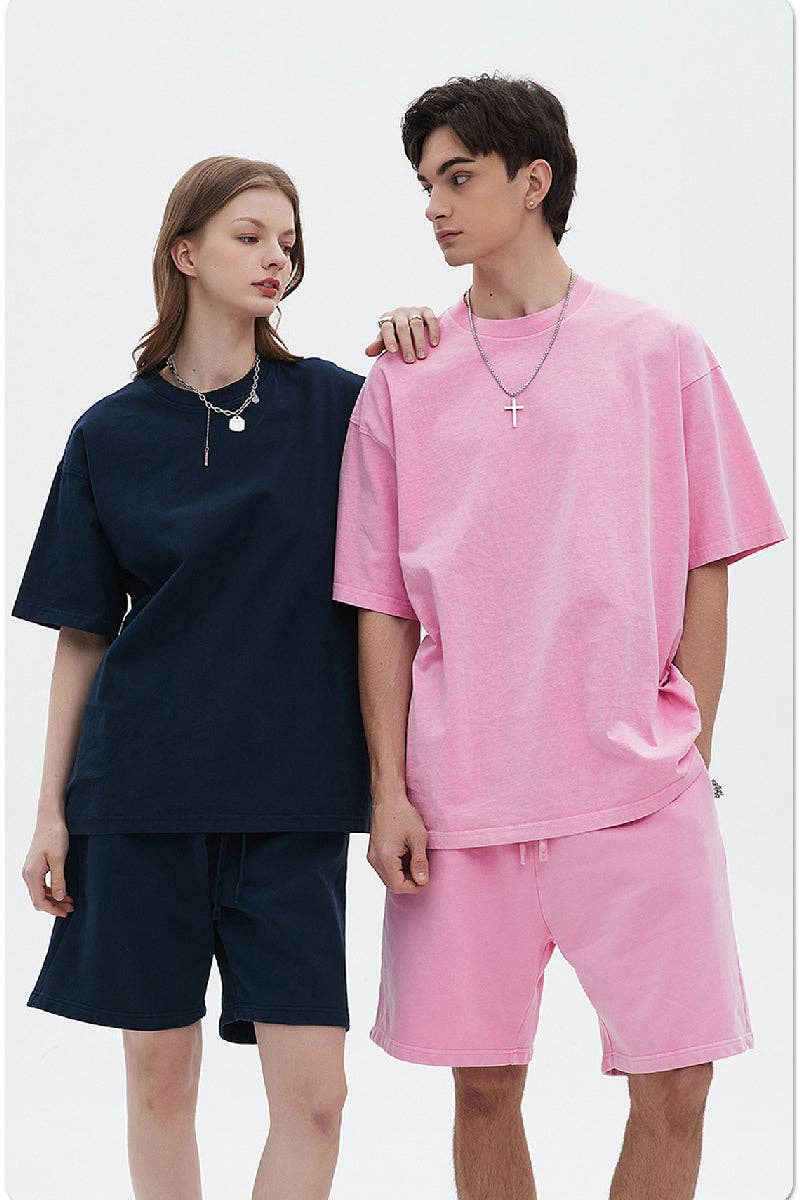 CZ Basics - Wholesale T-shirt - Uniseks - Oversized T-shirt met gewassen print31