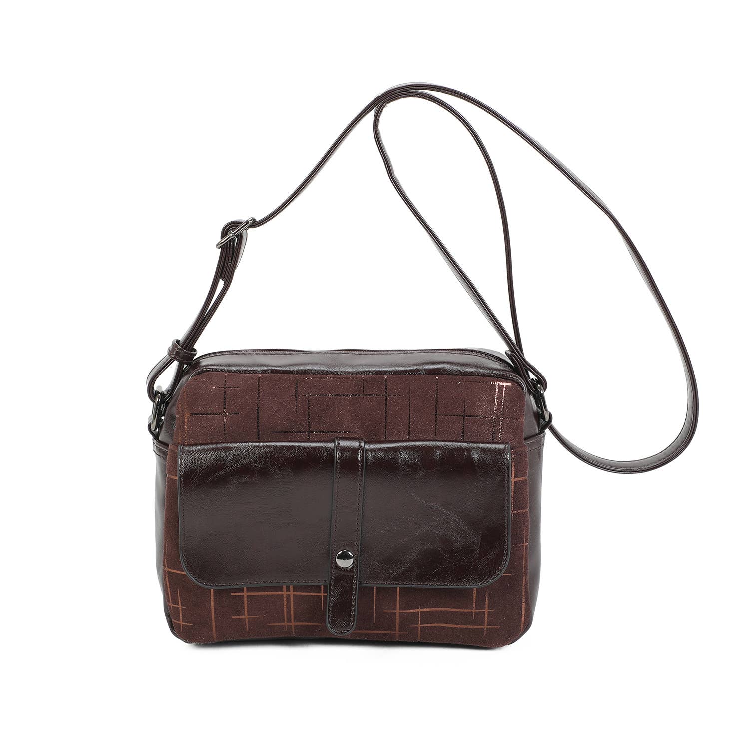 INES DELAURE – wholesale Axelremsväska – Dam – Axelväska i bi-material2