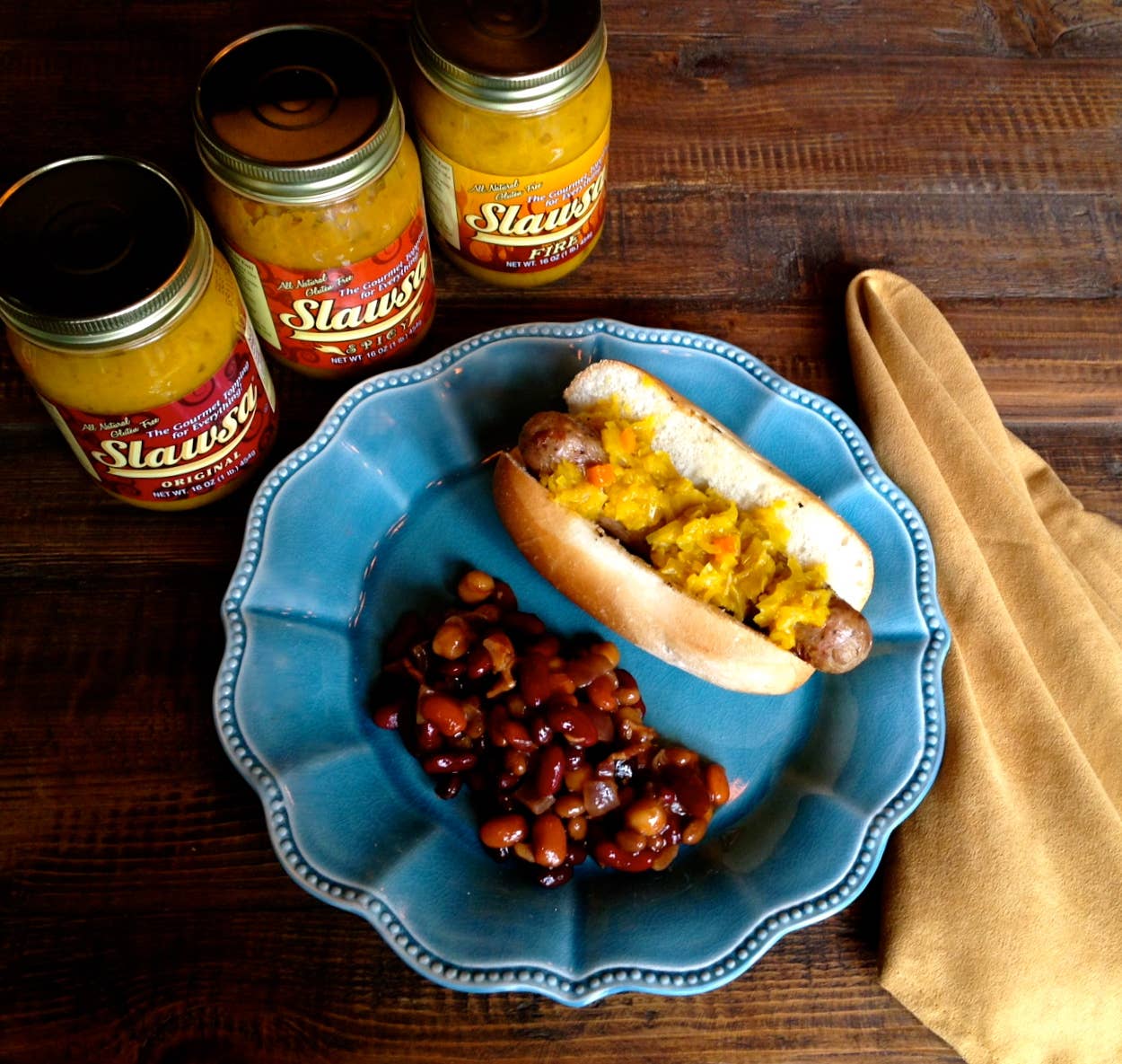 Slawsa - Vente Sauce relish - Relish gastronomique épicée Slawsa, 17,8 oz3