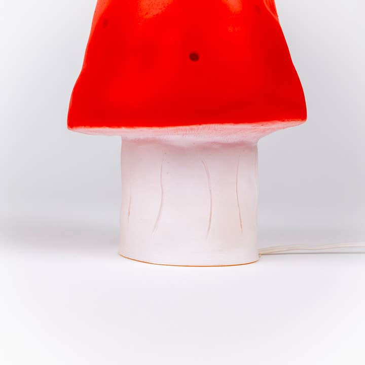 Egmont - Wholesale Figurine Lamp - Small Mushroom Red w/ Plug7