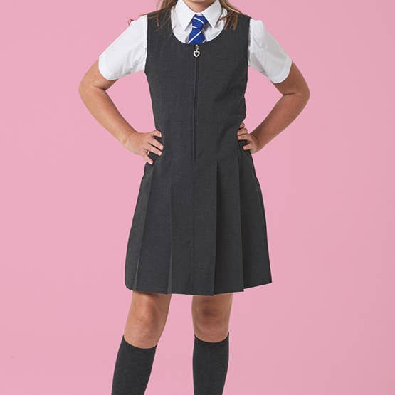 Girls School Pinafore Dress for wholesale by David Luke