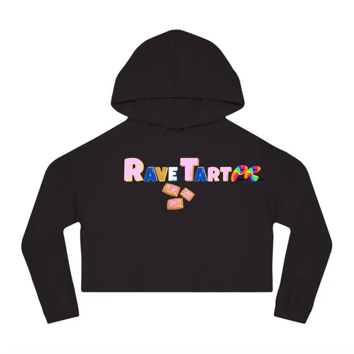 Prism Raves - Wholesale Hoodie - Women's - Rave Tart Cropped Hoodie