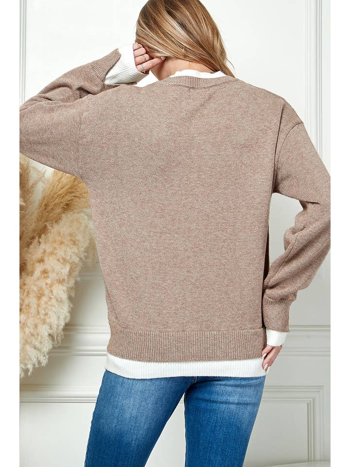 Cezele - Vendita all'ingrosso Maglione tricot - Donna - Maglione in maglia a maniche lunghe - 100% acrilico16