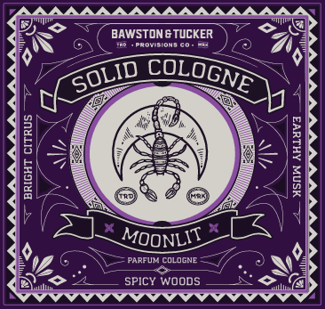 Bawston & Tucker - A Kentucky Fragrance House - Wholesale Solid Cologne - Solid Cologne - Moonlit Fragrance .35 oz6