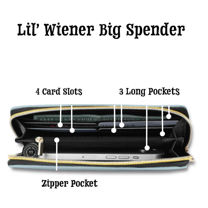 Gilmore & Friends - Wholesale Wallet - Unisex - Western Cowgirl Wallet – Lil’ Wiener Big Spender4