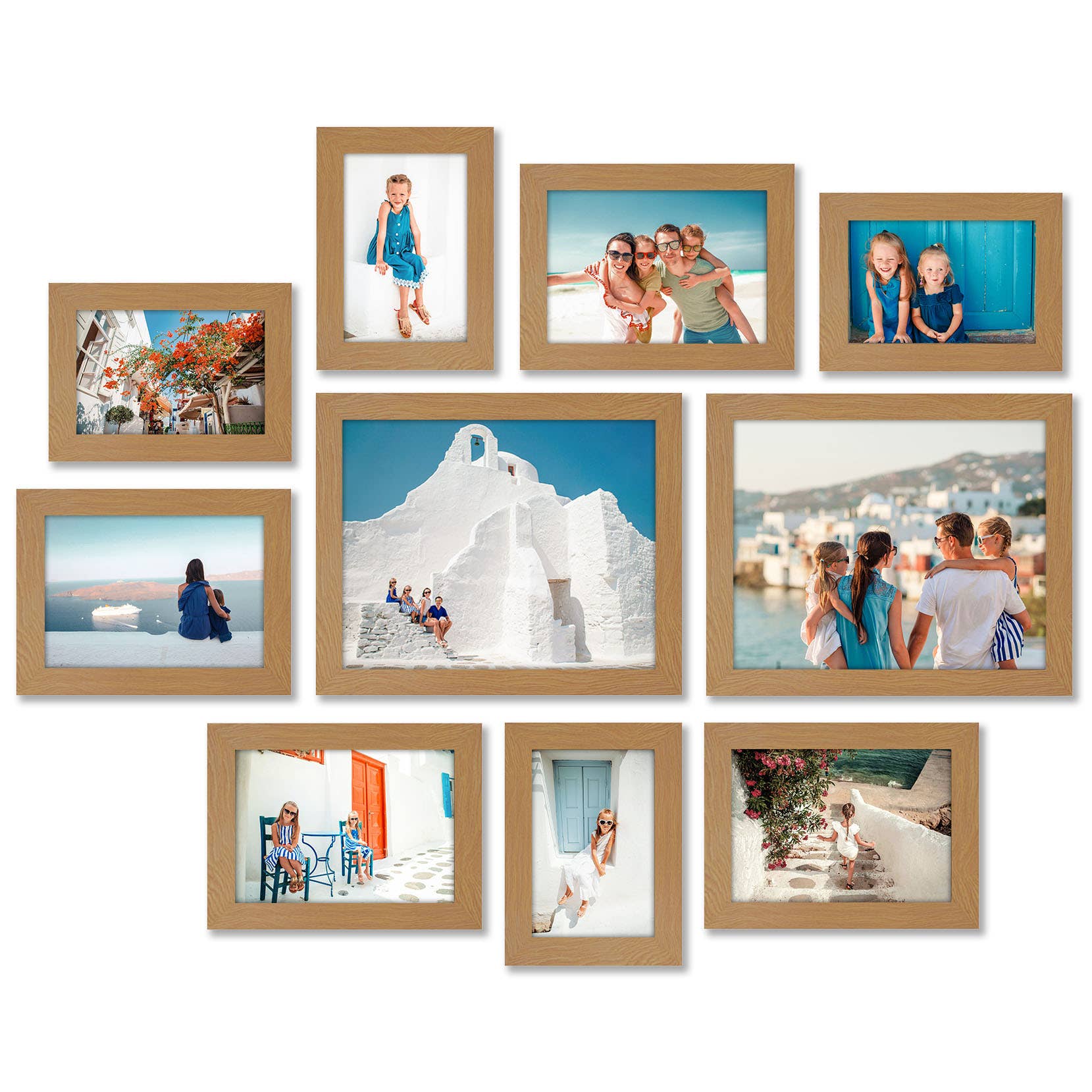 Americanflat - Wholesale Picture Frame - Americanflat Gallery Wall Frame Set (10 Pack)20