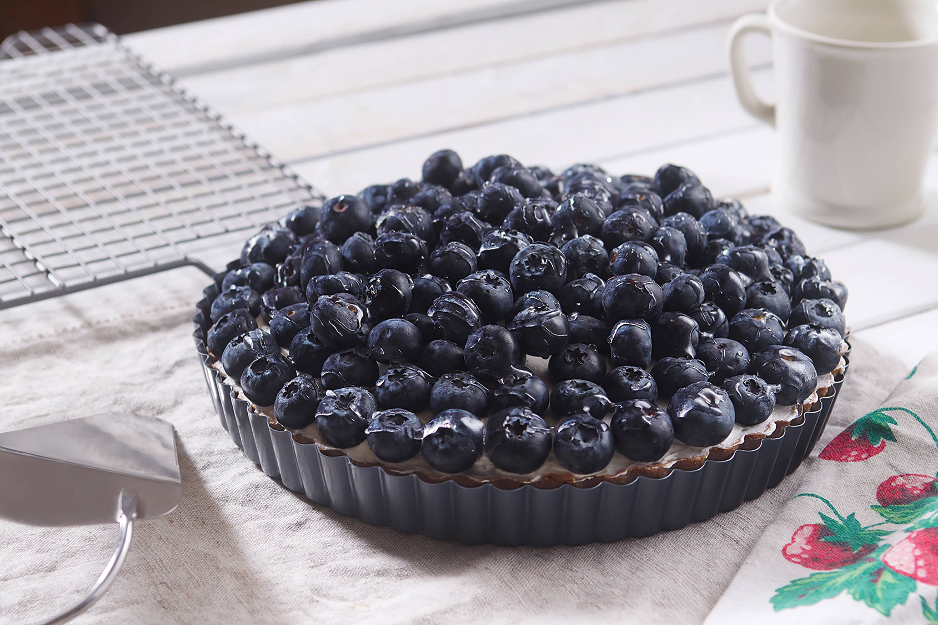 Fox Run Brands - Wholesale Baking Dish - Fox Run Non-Stick Bottom Tart and Quiche Pan, 9"4