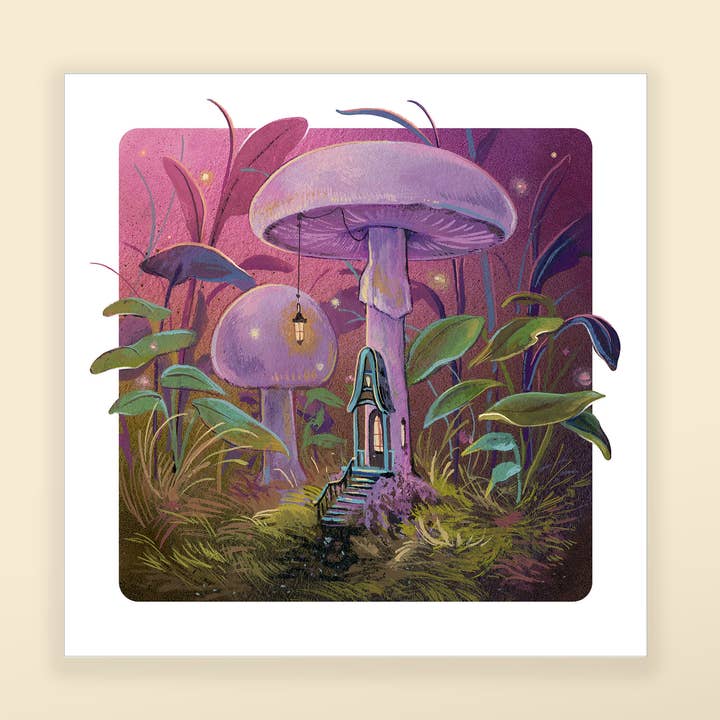 Magenta Dusk - Fine Art Print for wholesale by Nimasprout