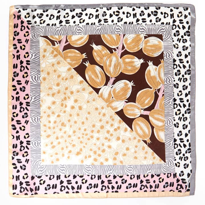 MiMi Wholesale - Wholesale Bandana - Women's - BS0035 Noel Multi Print Bandana1