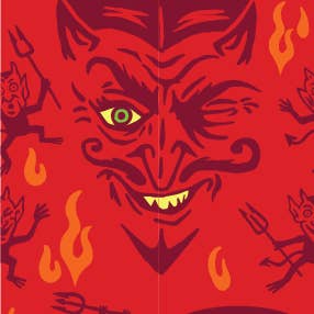 FootClothes LLC - Wholesale Sokken - Uniseks - Vintage Devil sokken4