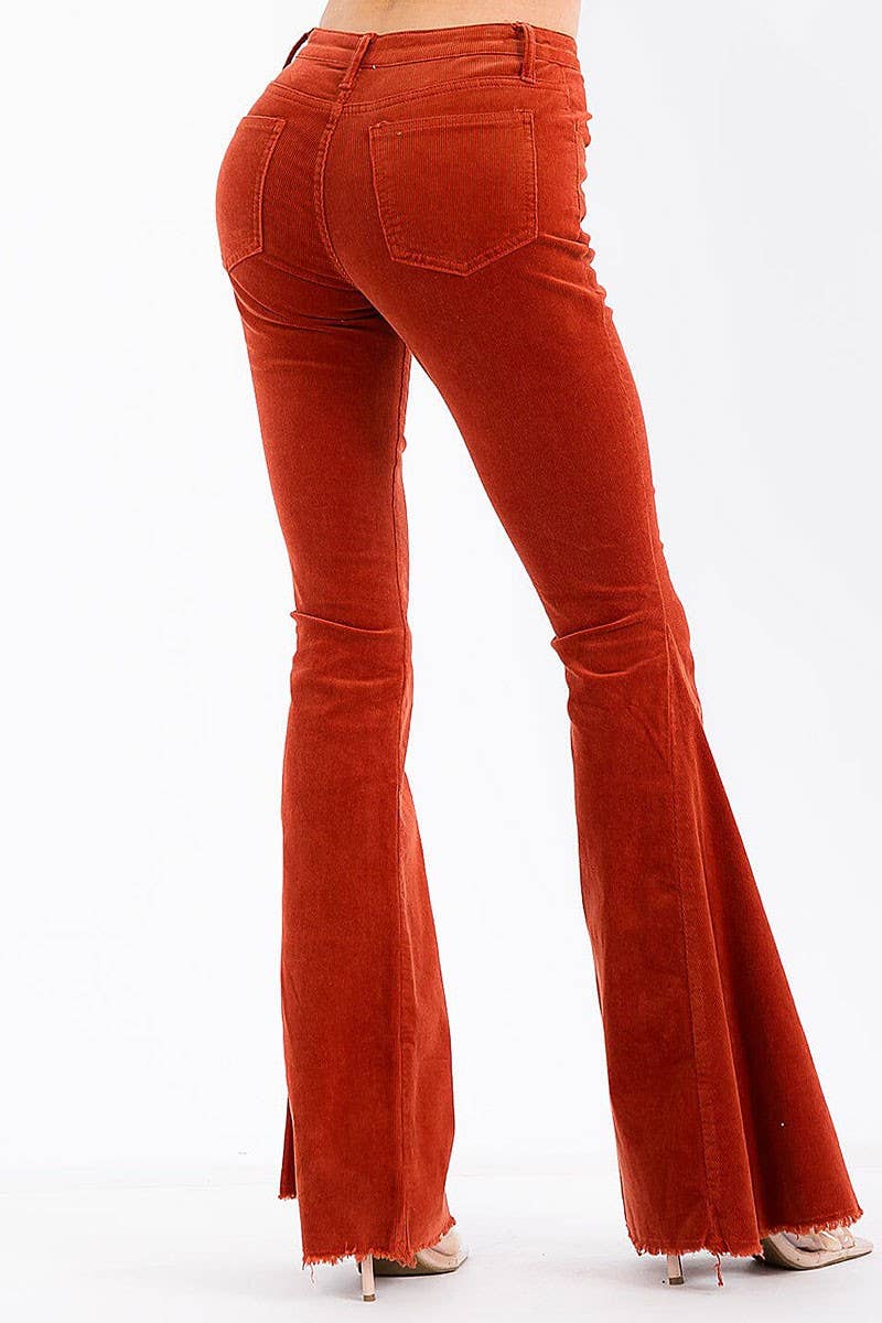 ROUSSEAU – Engroshandel Bukser - Dame – BUKNAPPER LOMMER BELL-BUKSEFLØJLSBUKSER9