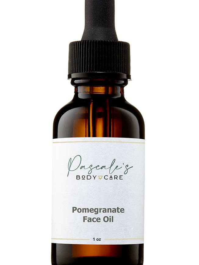 Pomegranate Face Oil for wholesale by Pascale’s Body Care