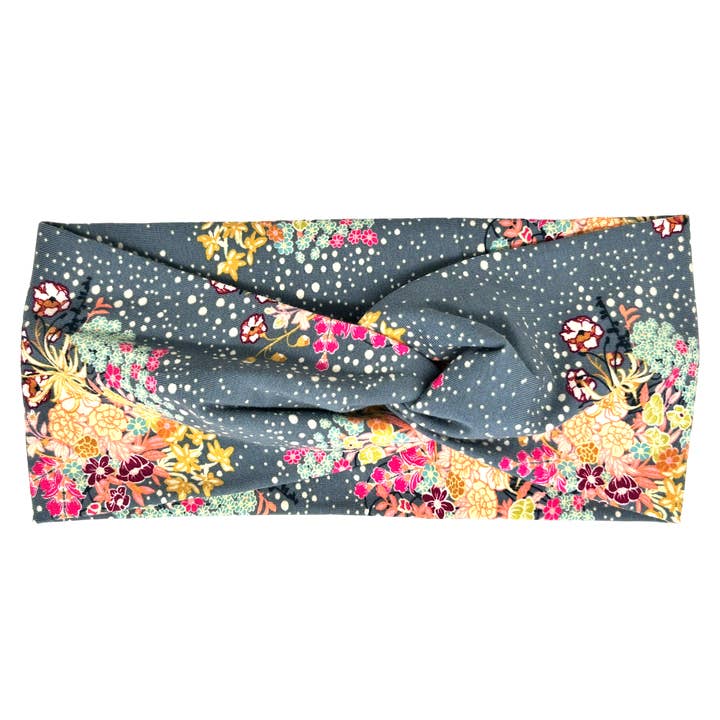 dkhandmade - Wholesale Fashion Headband - Women's - FLORAL TURBAN HEADBAND COLLECTION12