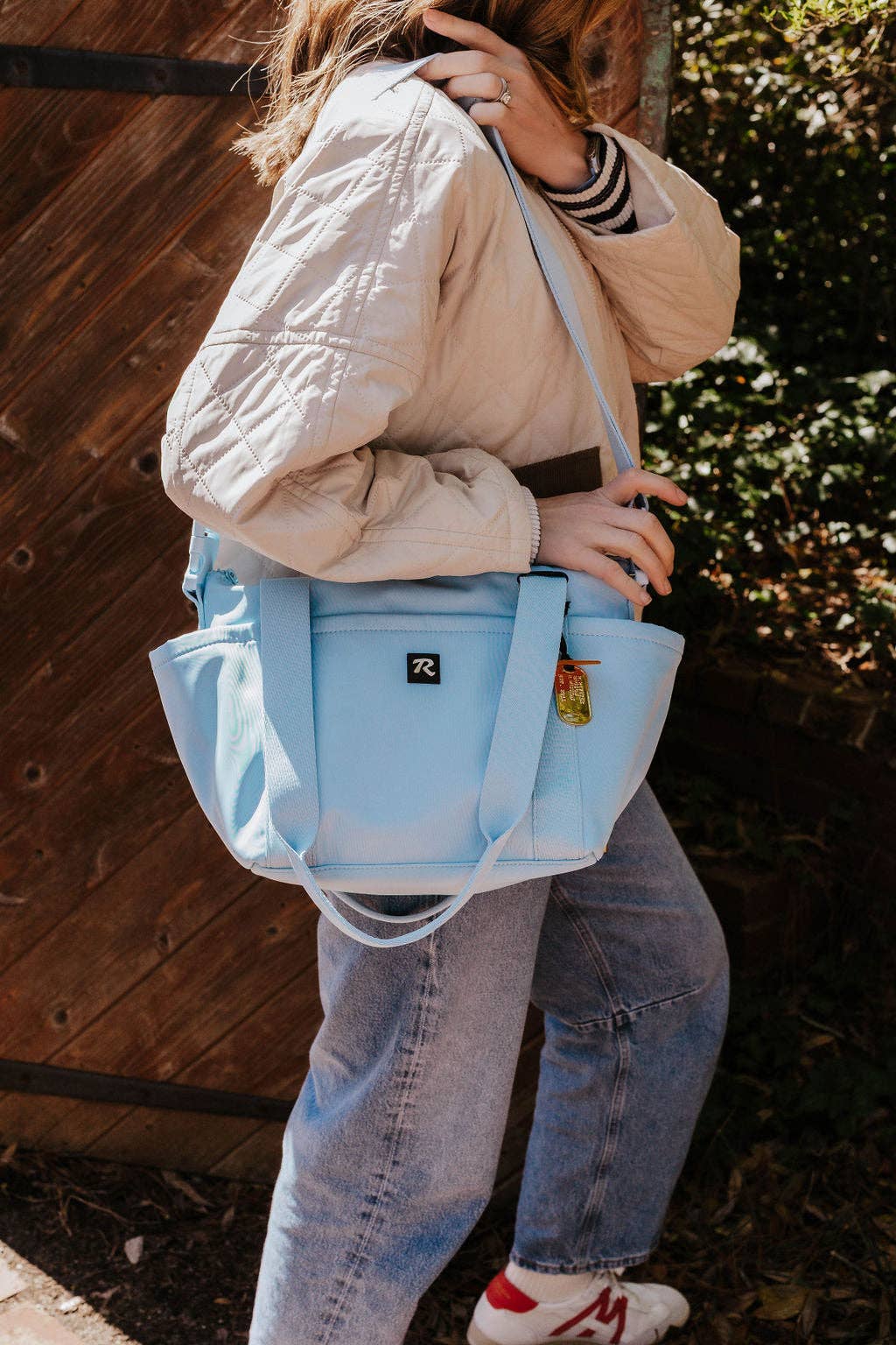 R.Riveter - Wholesale Tote Bag - Women's - Mattie Large | Reveille Sky Nylon7