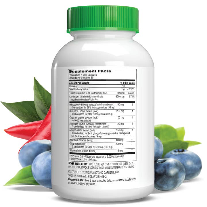 Botanic Choice - Wholesale Oral Supplement/Vitamin - Botanic Choice CircuPlus 1500® - 90 Vege Capsules