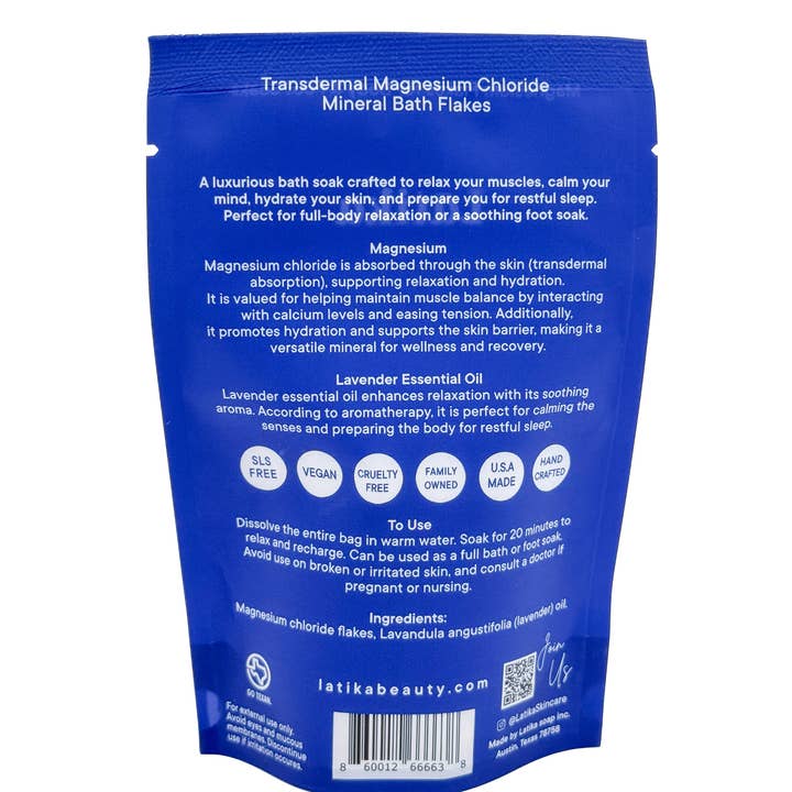 Latika Beauty – wholesale Badsalt och skumbad – 🧿 Magnesiumbad 🛀🆕