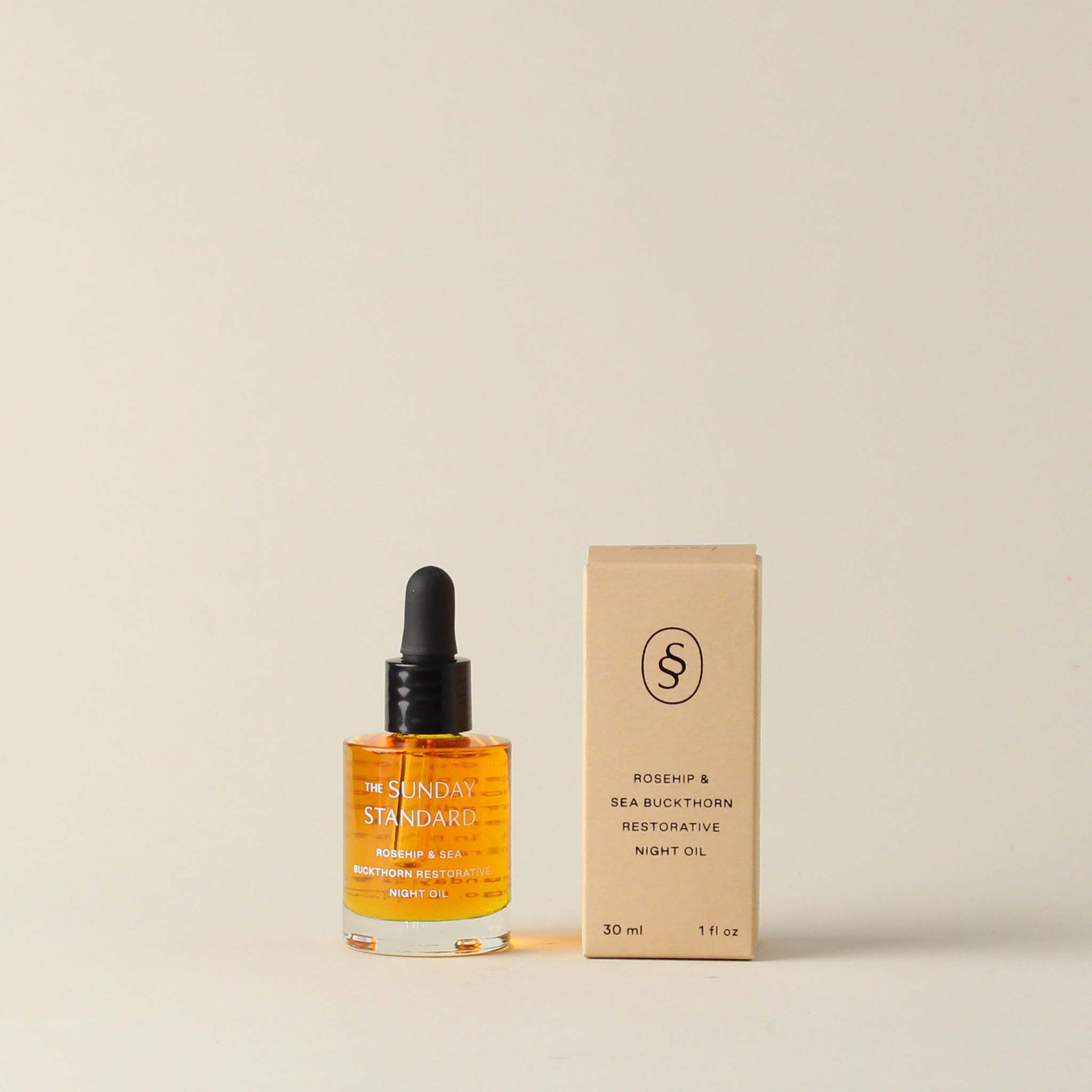 The Sunday Standard - Wholesale Facial Oil - Rosehip & Sea Buckthorn Restorative Night Oil2