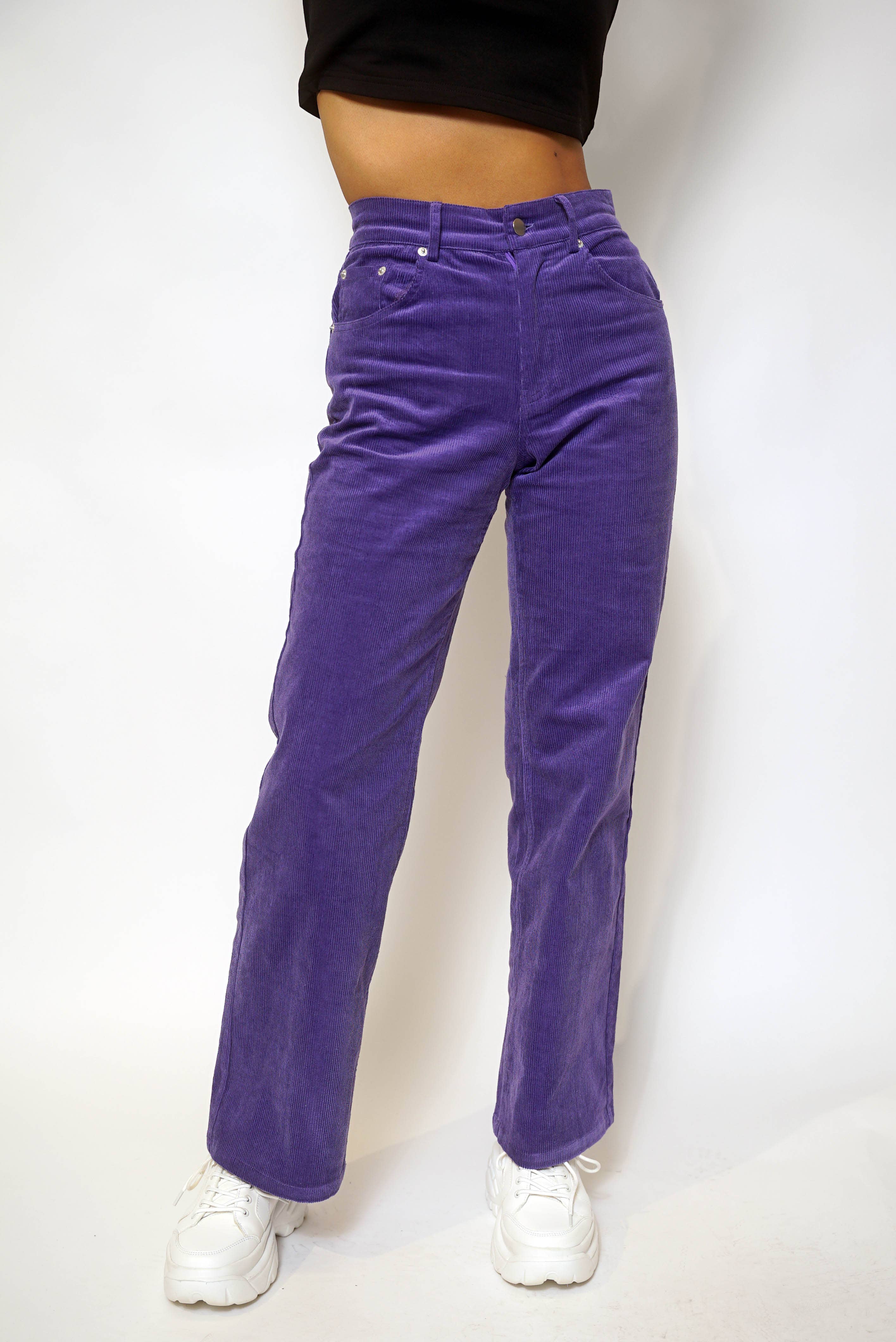Sweet Rain - Wholesale Pants - Women's - Corduroy Straight Leg Pants2