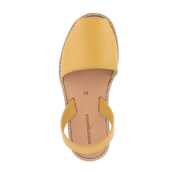 Avarca Golden Leather - Summer Sandal for wholesale by Minorquines