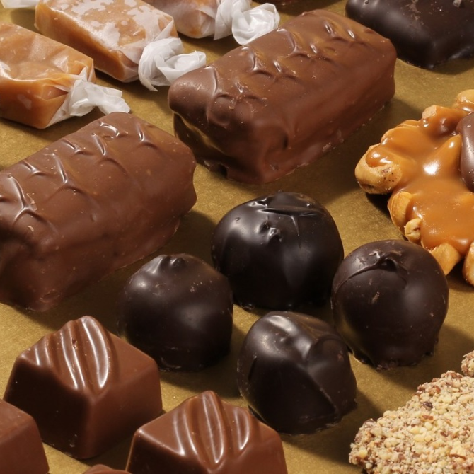 Coblentz Chocolate Company - Wholesale Chocolate Box - Dark Cherry Cordials Gift Box1