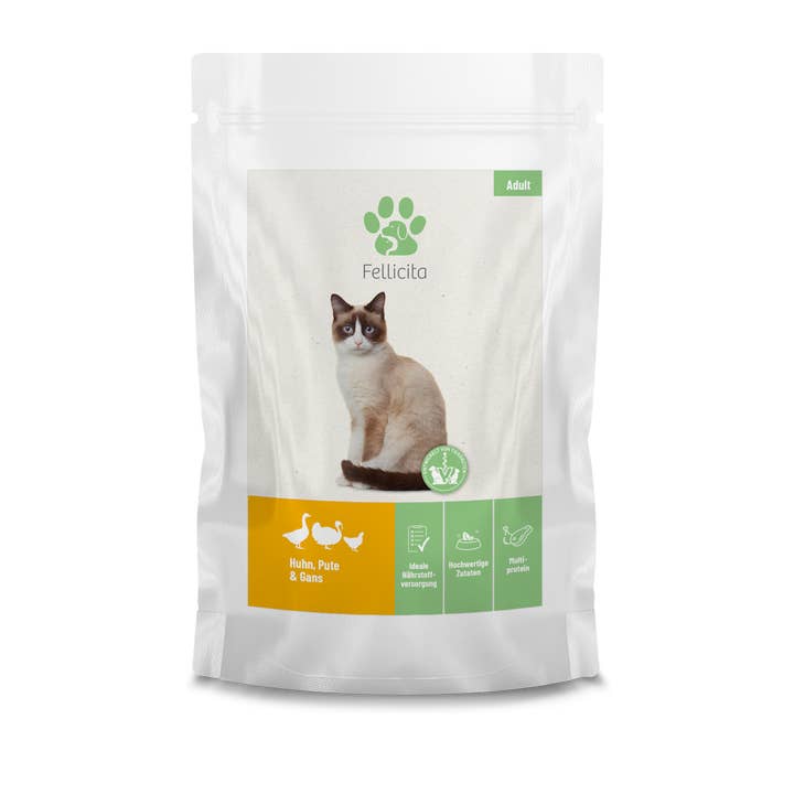 Fellicita cat pollo, pavo y ganso 290g bolsa fresca para venta al por mayor de Fellicita